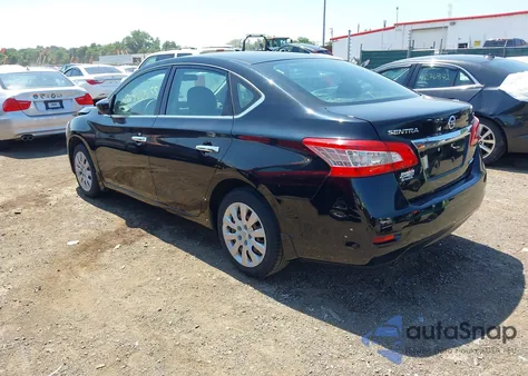 2014 Nissan Sentra Sv из США, поврежденный, VIN 3N1AB7AP0EL694334